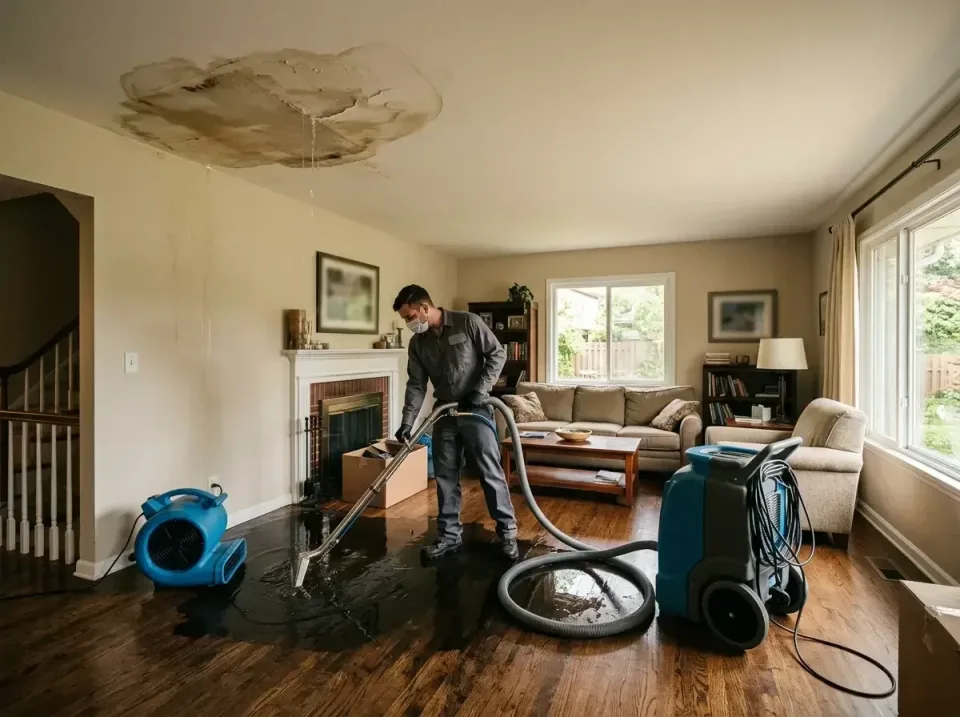 attic-pipe-burst-ceiling-drip-008 — frequently asked questions, Water Damage Restoration & Carpet Care in Desert Edge, CA